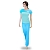 Комплект женской одежды для фитнеса Kampfer Light blue (XL)